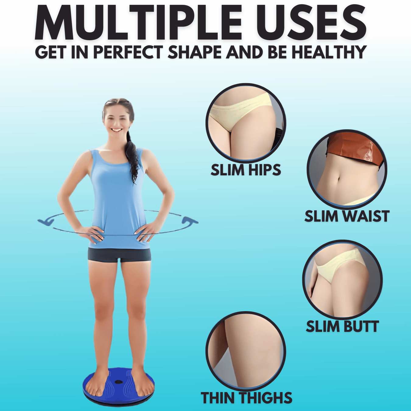 TwistFit360™- Tummy Twister Fat Cutter For Men and Women (Free Workout Plan Ebook)