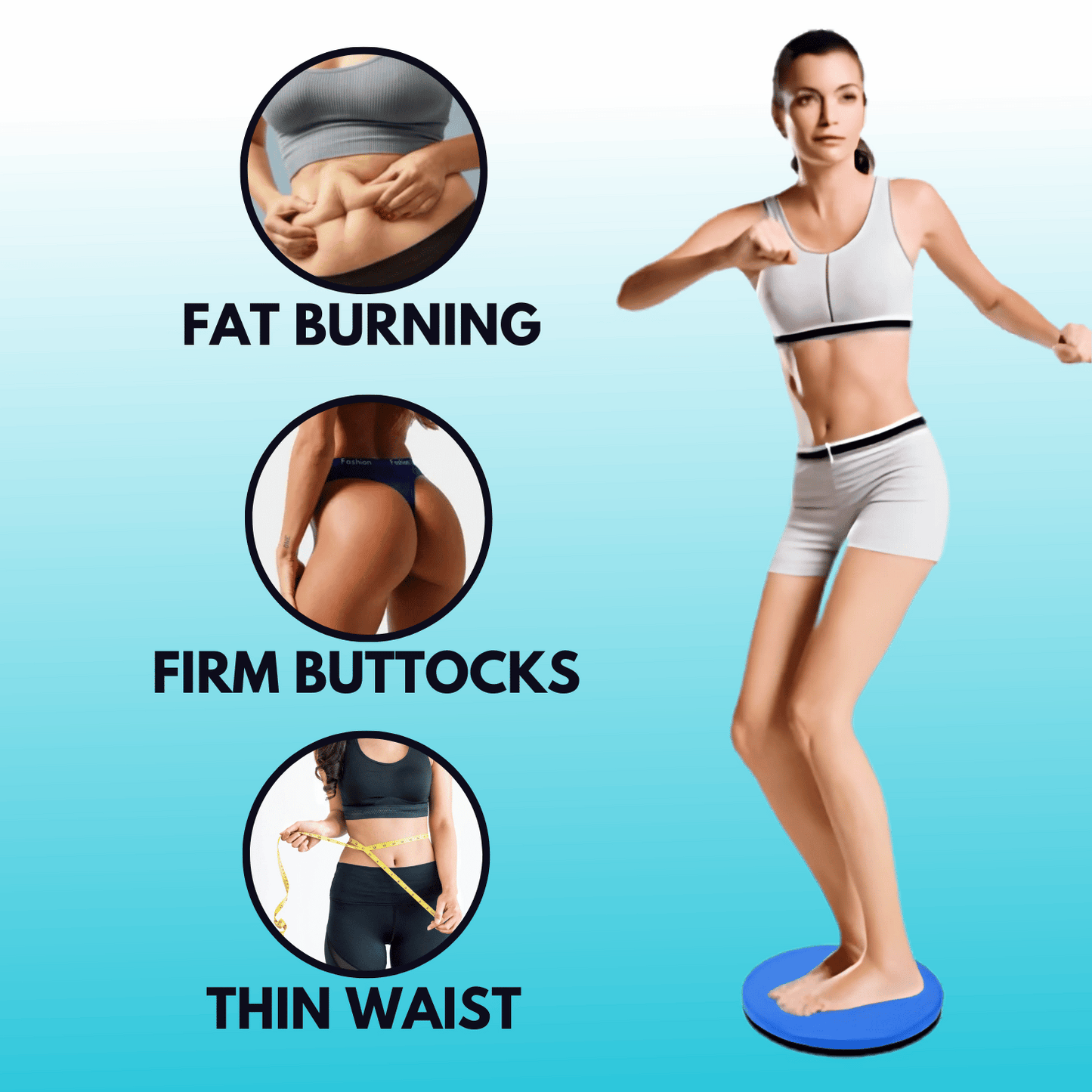 TwistFit360™- Tummy Twister Fat Cutter For Men and Women (Free Workout Plan Ebook)