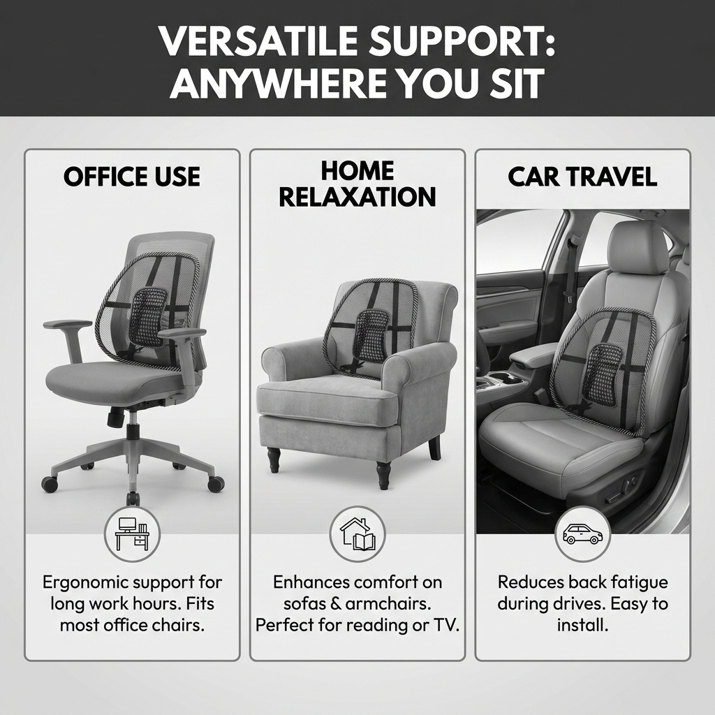 BackMate -  Back Relaxer Lumbar Support